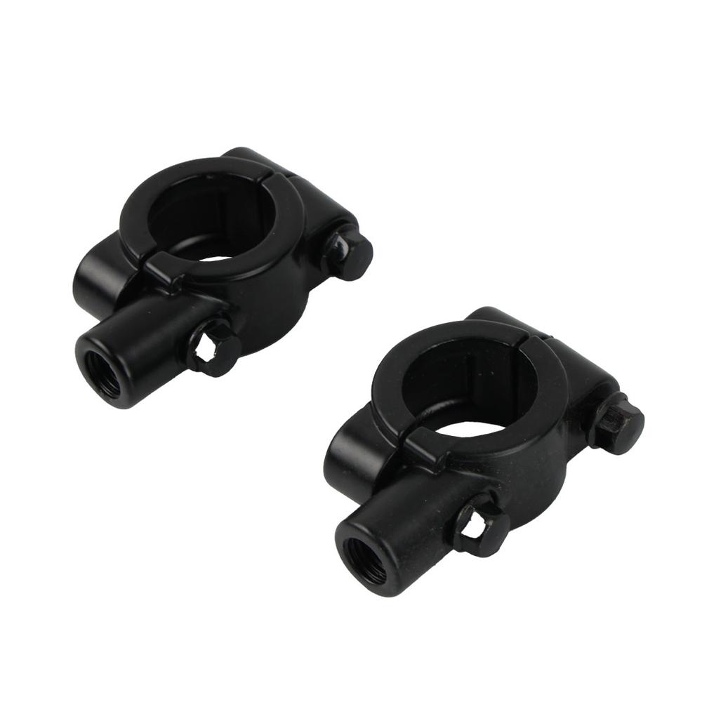 Foto 2 pulgar | Soportes de Espejo Roda Negros 2 Unidades para Motocicleta