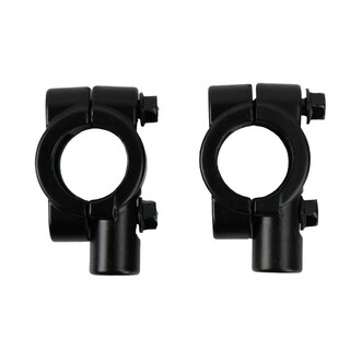 Foto 3 | Soportes de Espejo Roda Negros 2 Unidades para Motocicleta