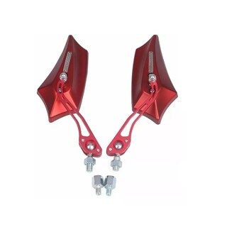 Foto 1 | Espejo Retrovisor Universal Harley Modificado Motocicleta Eo Safe Imports Esi-14546 Rojo