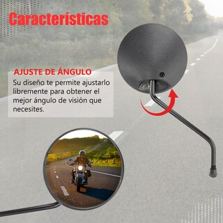 Foto 5 | Juego De Espejos Para Motoneta W150 8mm Generica Kinlley