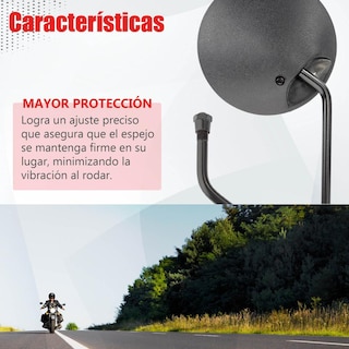 Foto 6 | Juego De Espejos Para Motoneta W150 8mm Generica Kinlley