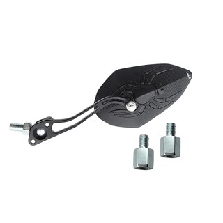 Foto 1 | Espejo Laterales Lab.g Retrovisor Universal Para Motocicleta 1 Par Negro Araña