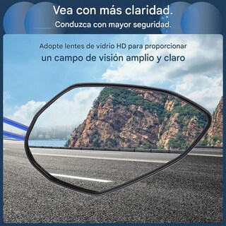 Foto 2 | Espejo Laterales Lab.g Retrovisor Universal Para Motocicleta 1 Par Negro Araña