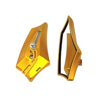 Foto 2 | Espejo Retrovisor Belug Universal Harley Modificado Motocicleta Amarrillo