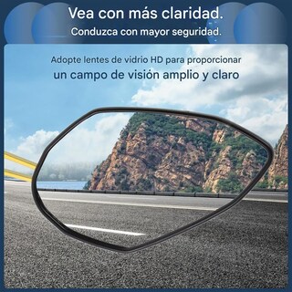 Foto 2 | Espejo Laterales Belug Retrovisor Universal Para Motocicleta 1 Par Negro Araña Dorado
