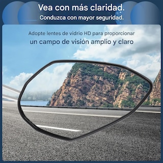 Foto 4 | Espejo Laterales Belug Retrovisor Universal Para Motocicleta 1 Par Negro Araña Con Blanco