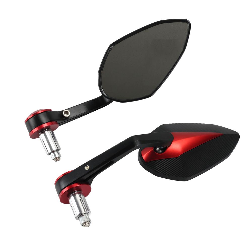 Foto 2 pulgar | Espejo Deportivo Roda Rojo ZX-H2706-19 1 Par para Motocicleta