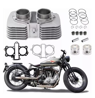 Foto 2 | Kit de Cilindro Completo Ca250 Cb250 Honda Rebel 250 Gris