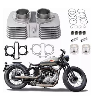 Foto 2 | Kit de Cilindro Completo Ca250 Cb250 Cmx250 Honda Rebel 250 Gris