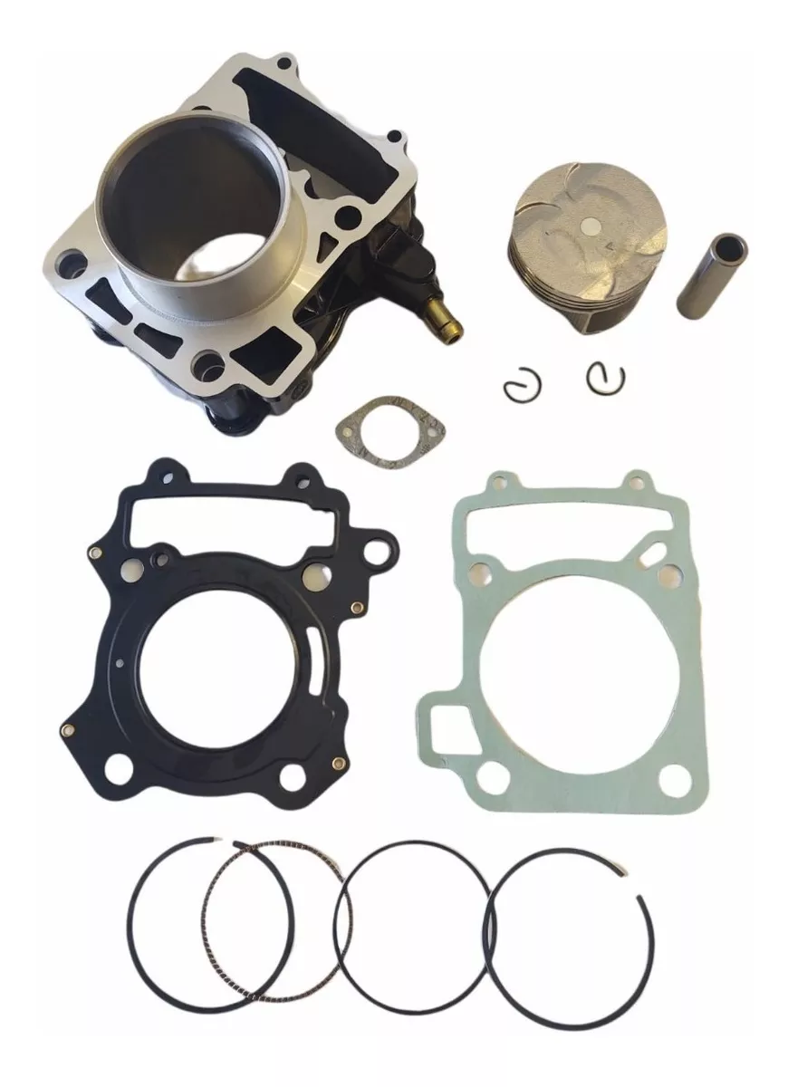 Kit Ajuste Piston Anillos Cilindro Pulsar Rs200 As200 Ns200