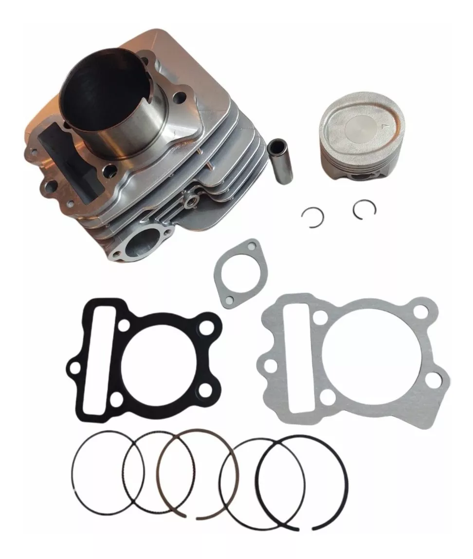 Kit De Cilindro Bajaj Discover 125  Piston Juntas Anillos