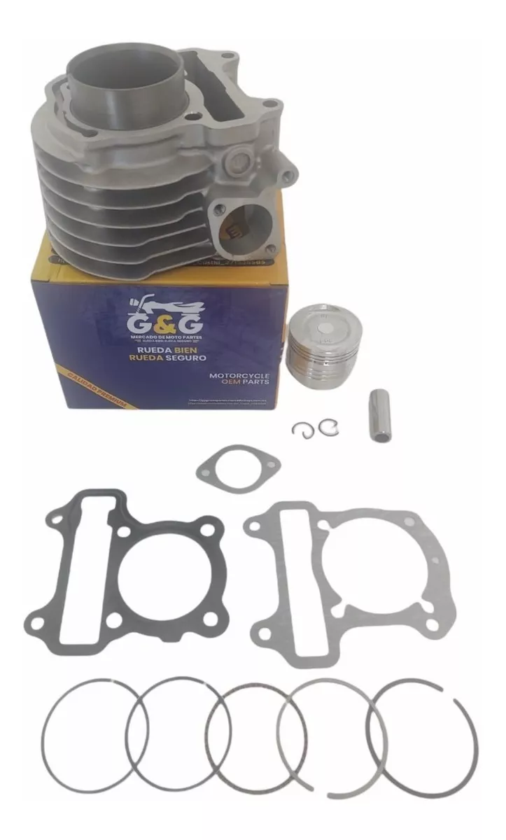 Foto 4 pulgar | Kit De Cilindro Alta Calidad Honda Zoomer 110 2016-2021 G&g