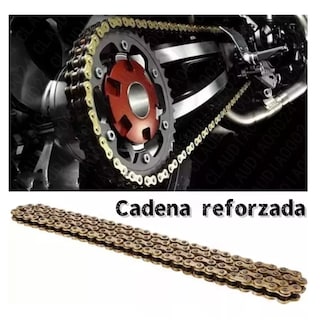 Foto 2 | Cadena Reforzada 520/116 Pulsar Ns200 Rs200 250z Tc250 Eo Safe Imports Esi-16822 Dorado