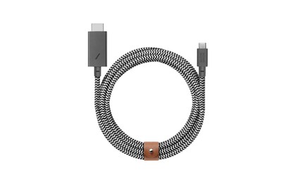 Foto 2 | Cable Hdmi a Tipo C Native Union color Negro Belt Zebra de 3 m