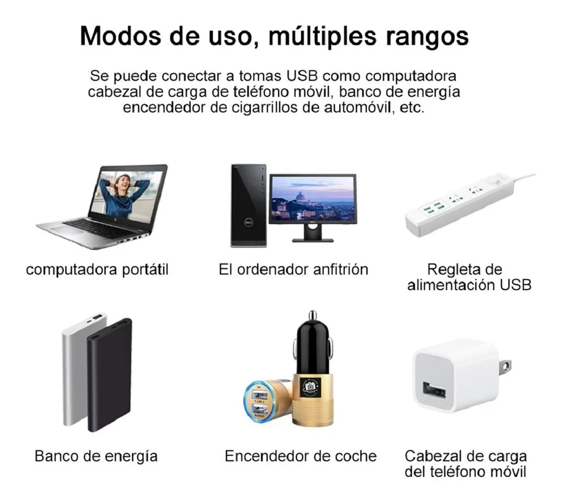 Foto 3 | Proyector De Estrellas Luz Nocturna Portátil Usb