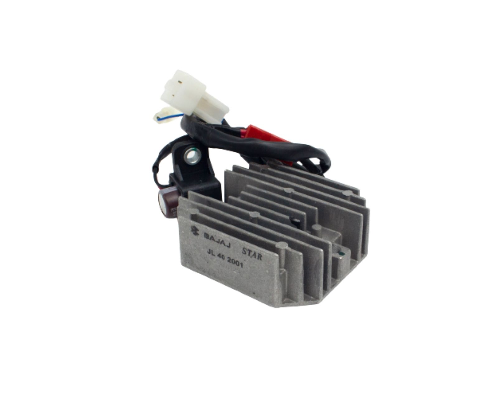 Regulador Bajaj Ns200 color Gris de Metal