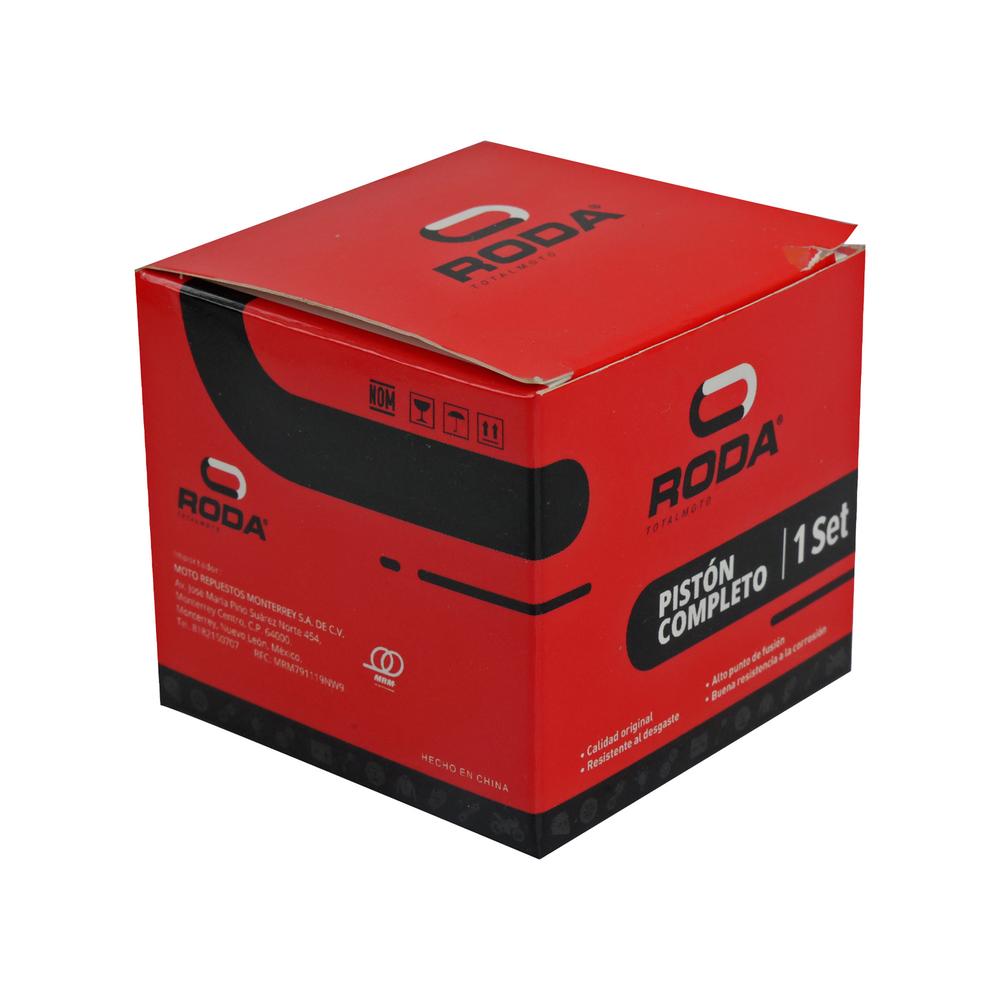 Foto 4 pulgar | Piston Completo 0.50 (perno 15mm) Set Italika 250 Z (14-17)