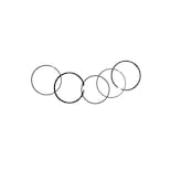 Anillos Estandar Set Italika Italika Ws 175 (12 -18), Gts 175 (10-14)