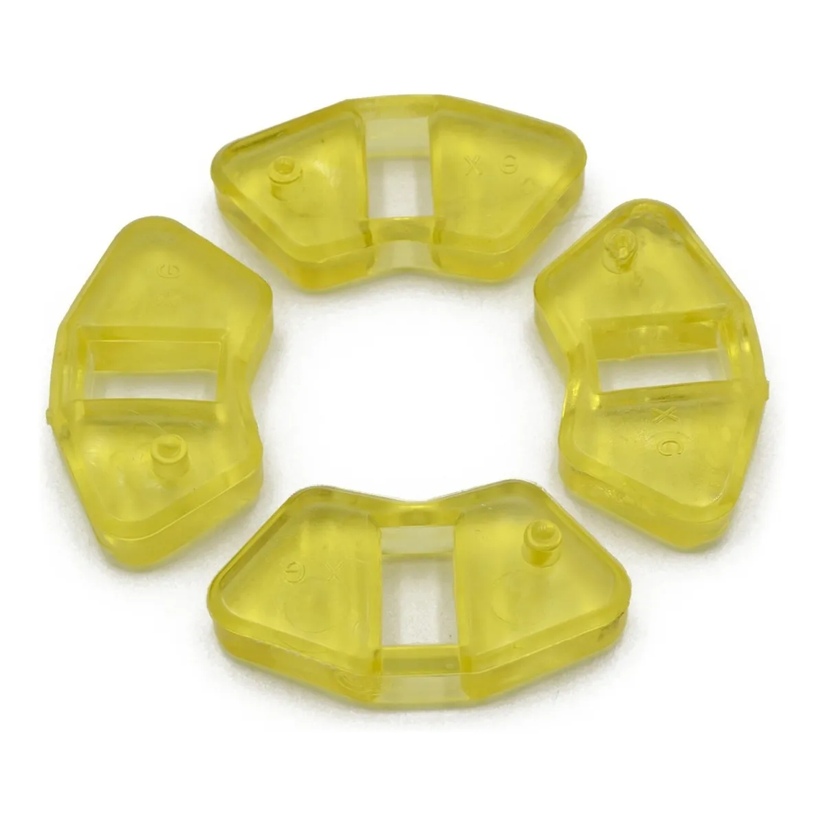 Foto 4 pulgar | Juego Damper  Belug Traccion Italika Strada 70 At 110 Negra St 90 + Amarillo