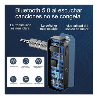 Foto 2 | Transmisor y Receptor Bluetooth V5.0 De Audio Eo Safe Imports Esi-302 color Negro