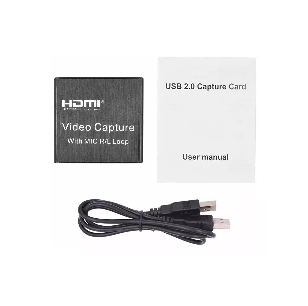 Foto 4 pulgar | Tarjeta De Captura Hdmi Full Hd 1080p 60fps De Audio Y Vídeo