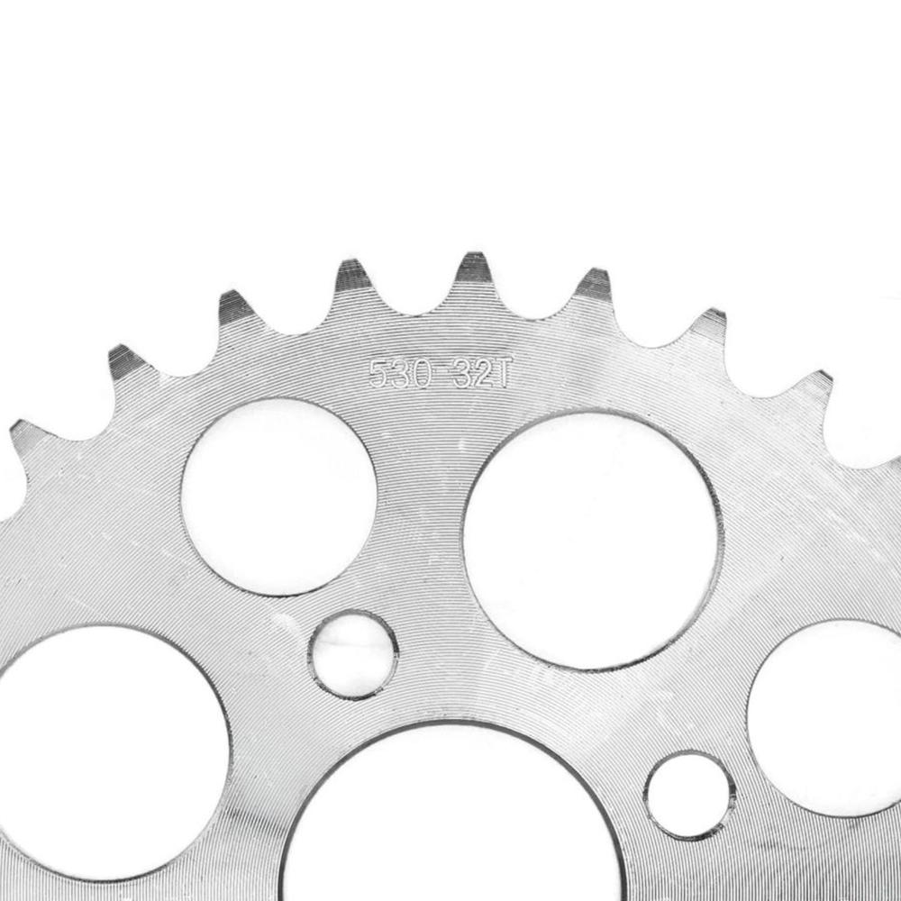 Foto 3 pulgar | Sprocket para Motocicleta Kinlley 32d Atv150 color Plata