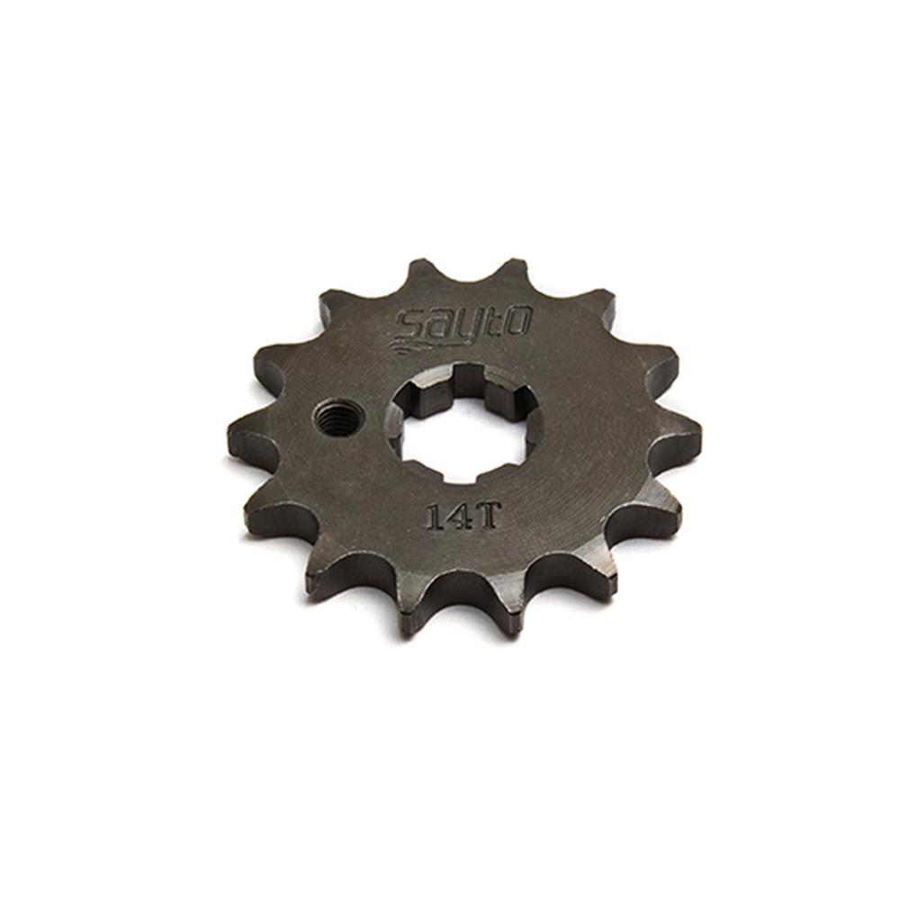 Sprocket para Motocicleta Sayto 43d Ybr125 color Plata