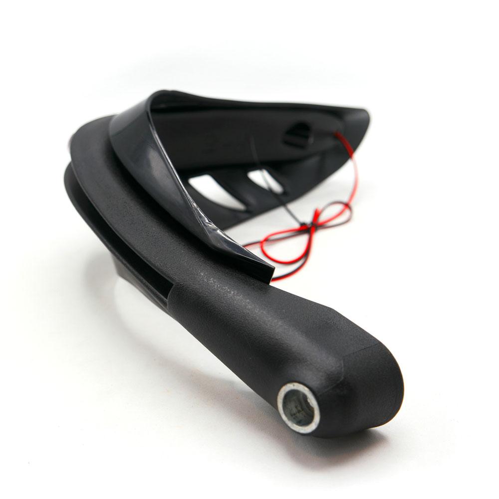 Foto 7 pulgar | Protector De Puños Con Luz Led Secuencial Amarilla Para Motocicleta