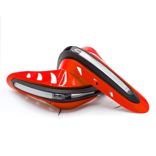 Foto 2 | Protector De Puños Con Luz Led Secuencial Amarilla Para Motocicleta