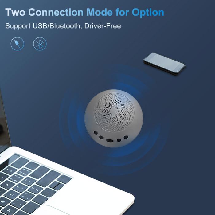 Foto 4 | Altavoz Bluetooth Conferencias Hot Shot Mxomn-001 Plateado 1 Pieza