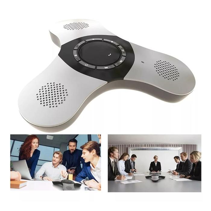 Foto 3 pulgar | Altavoz Bluetooth Conferencias Hot Shot Mxkty-001 Plateado 1 Pieza