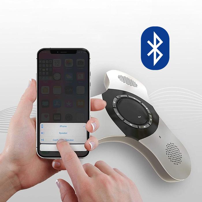 Foto 4 | Altavoz Bluetooth Conferencias Hot Shot Mxkty-001 Plateado 1 Pieza