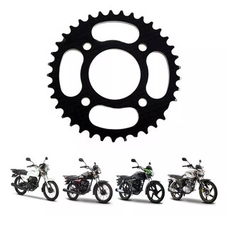 Foto 2 | Kit De Arrastre Italika Cadena Dt150 Ft150 Gt Gti Gts Eo Safe Imports Esi-16824 Negro