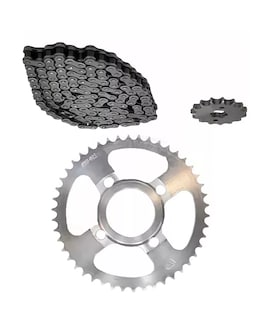 Foto 4 | Kit De Arrastre Cadena Reforzada Italika Dm200 Plata