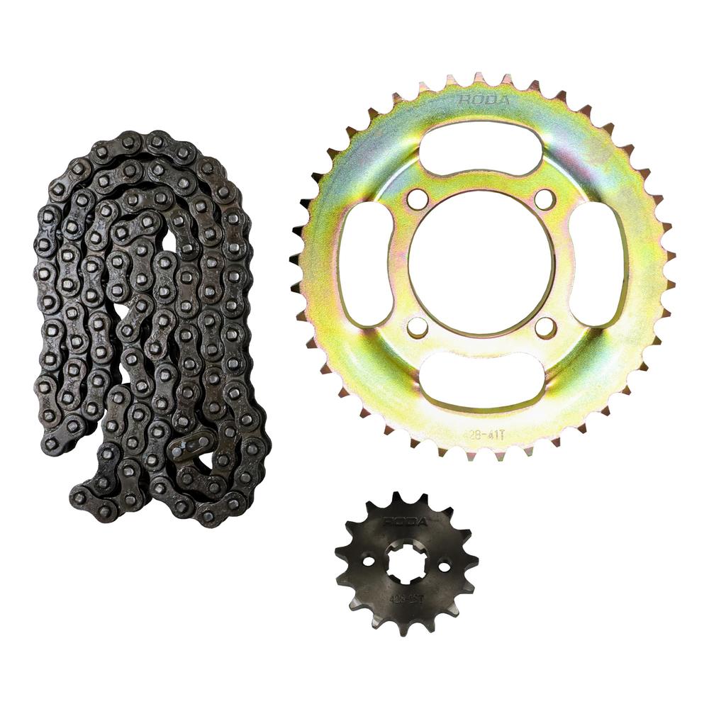 Foto 2 pulgar | Engrane 41x15 Cadena 428hx104l Set Italika Ft 150 Ts (16-24) Roda