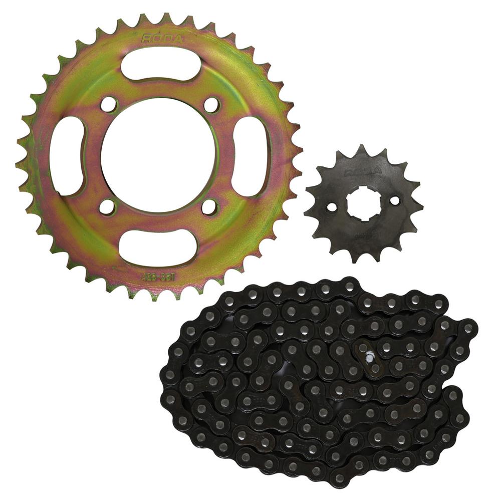 Engrane 38x15 Cadena 428hx102l Set Vento Urban 200 (20-21) Roda