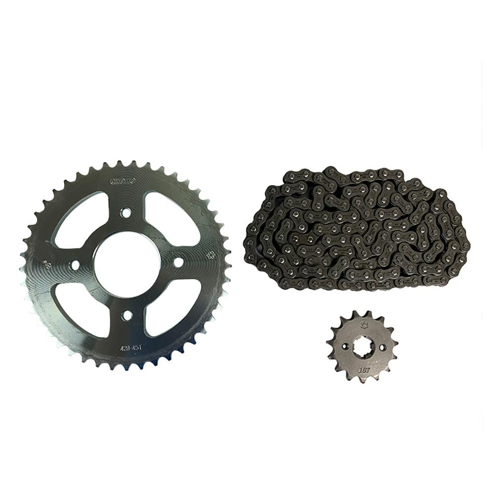 Engrane 45X15 Cadena 428x132l Set Choho para Suzuki Gixxer 155 (17-19) $675