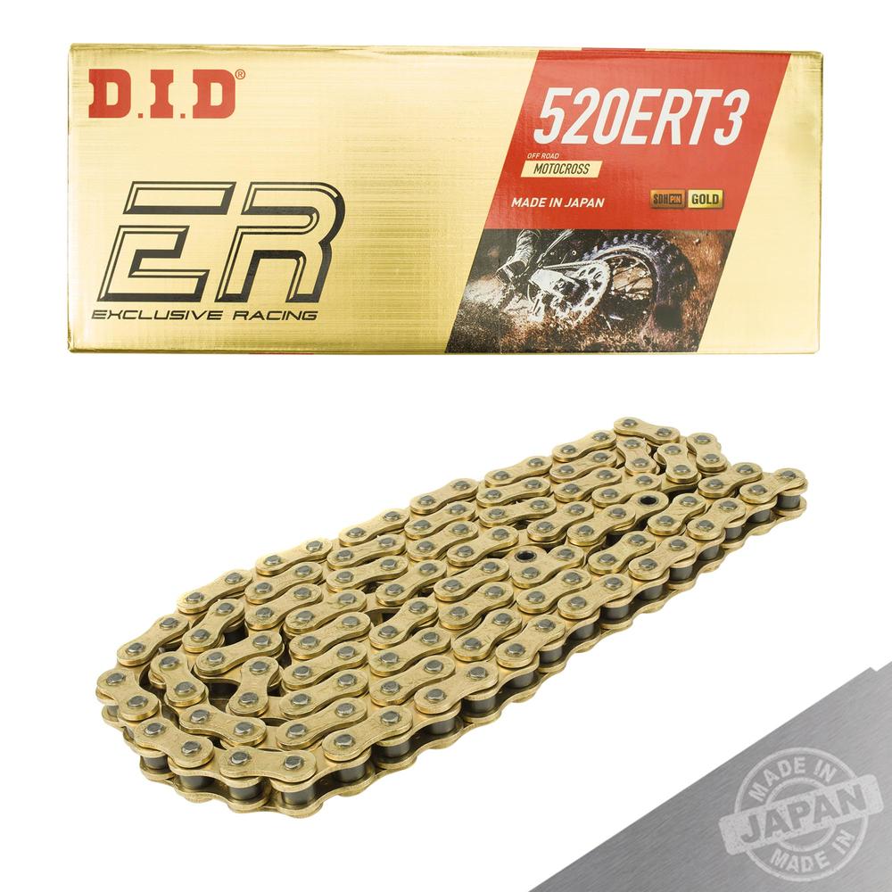 Foto 4 pulgar | Cadena para Motocicleta Did 520ertx116l Motocross Gold