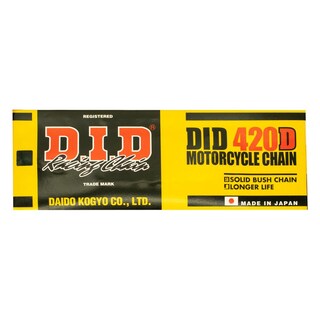 Foto 6 | Cadena De Tracción para Motocicleta DID 420dx116l Buje Sólido color Negro