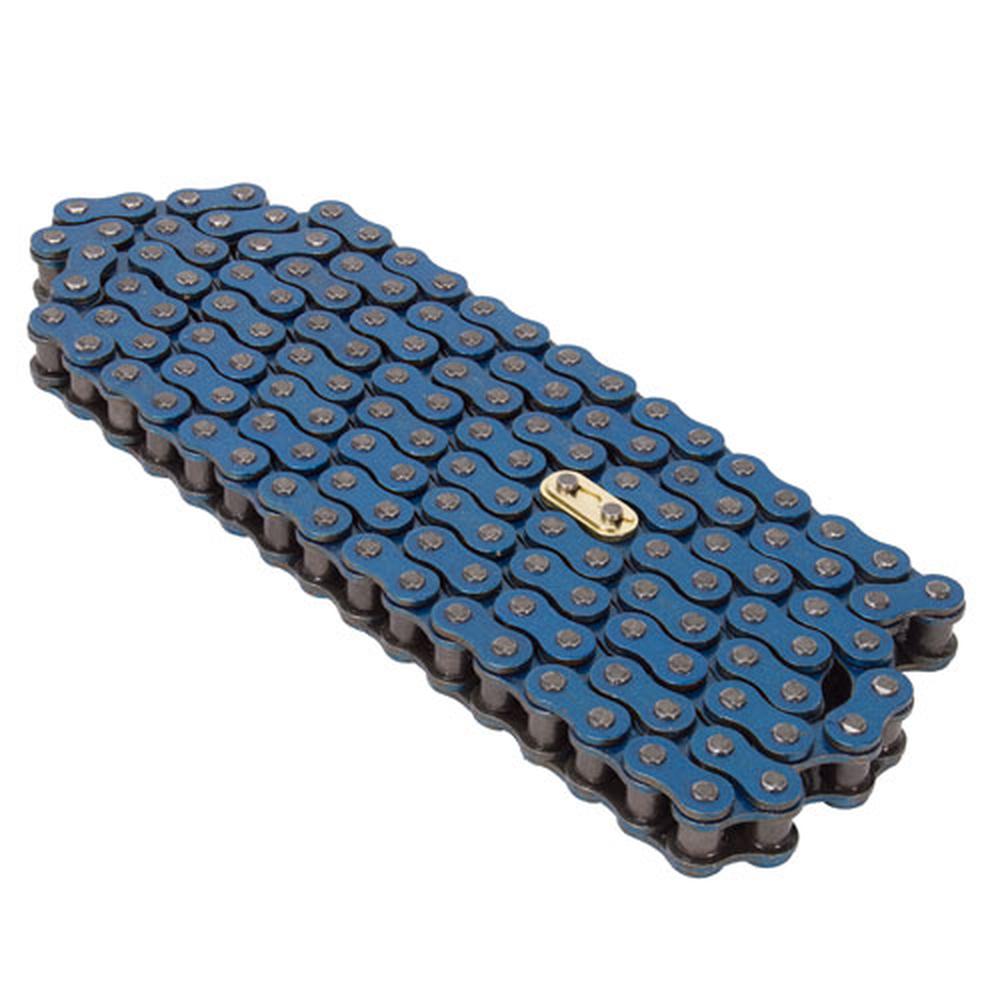 Foto 2 pulgar | Cadena Reforzada Moto 428hx136l Azul Dm200 Rc200 Ft125 Dt125