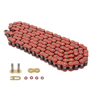 Foto 1 | Cadena Reforzada O-ring Profesional Moto 428hpox136l Roja