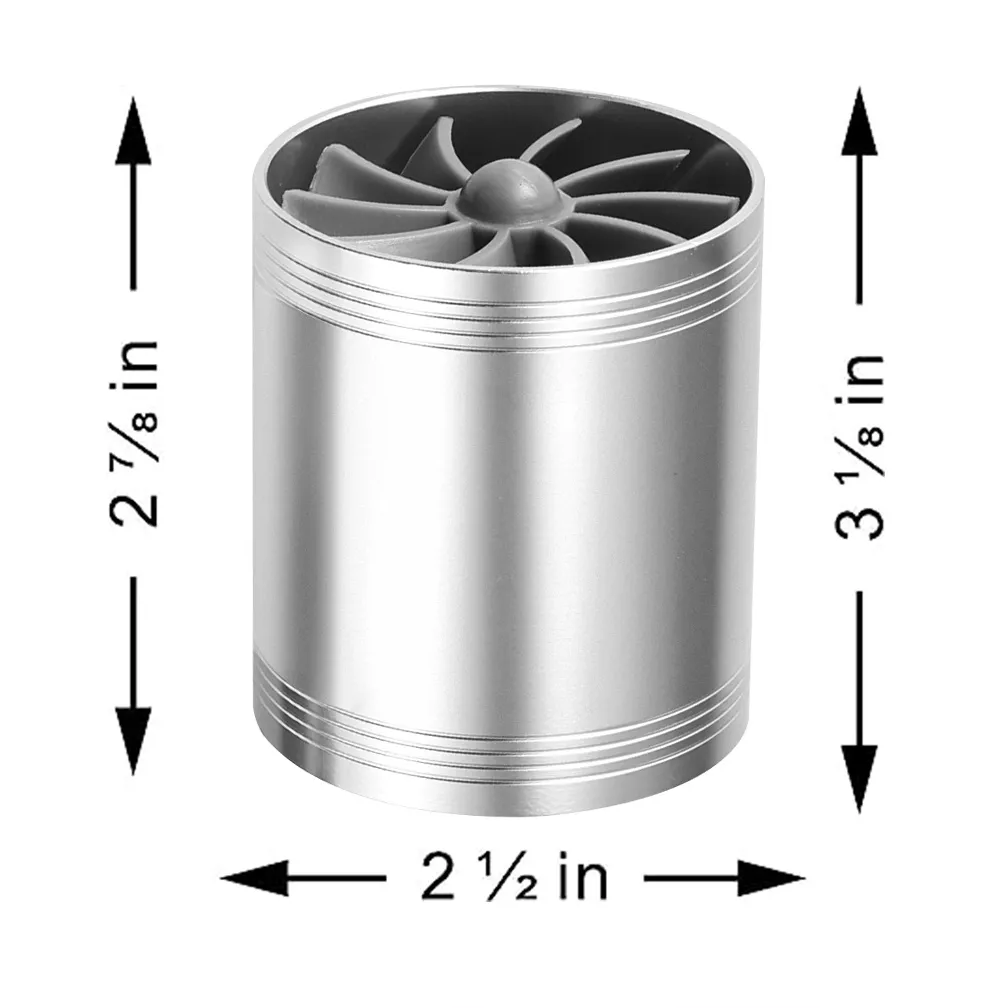 Foto 2 | Filtro De Alto Flujo Universal Y Tornado Turbina Para Auto Plata