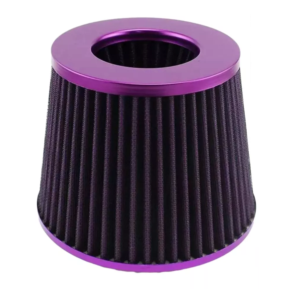 Foto 3 pulgar | Filtro De Alto Flujo Universal Y Tornado Turbina Para Auto Morado