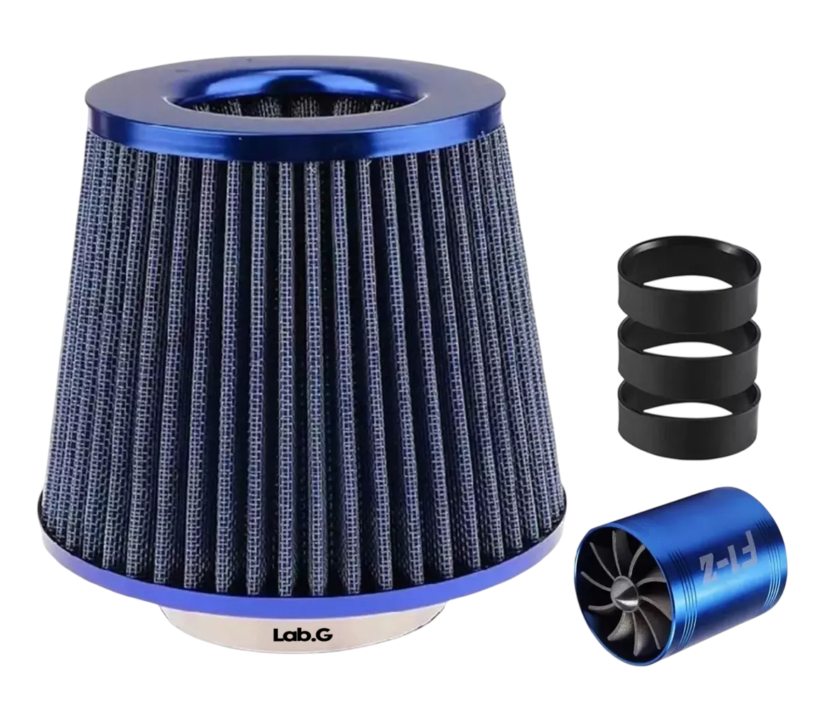 Foto 1 | Filtro Lab.g De Alto Flujo Universal Y Tornado Turbina Para Auto Azul