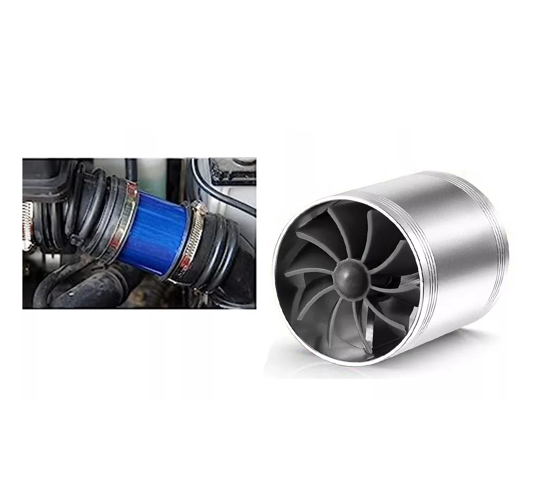 Foto 4 pulgar | Filtro Lab.g De Alto Flujo Universal Y Tornado Turbina Para Auto Azul