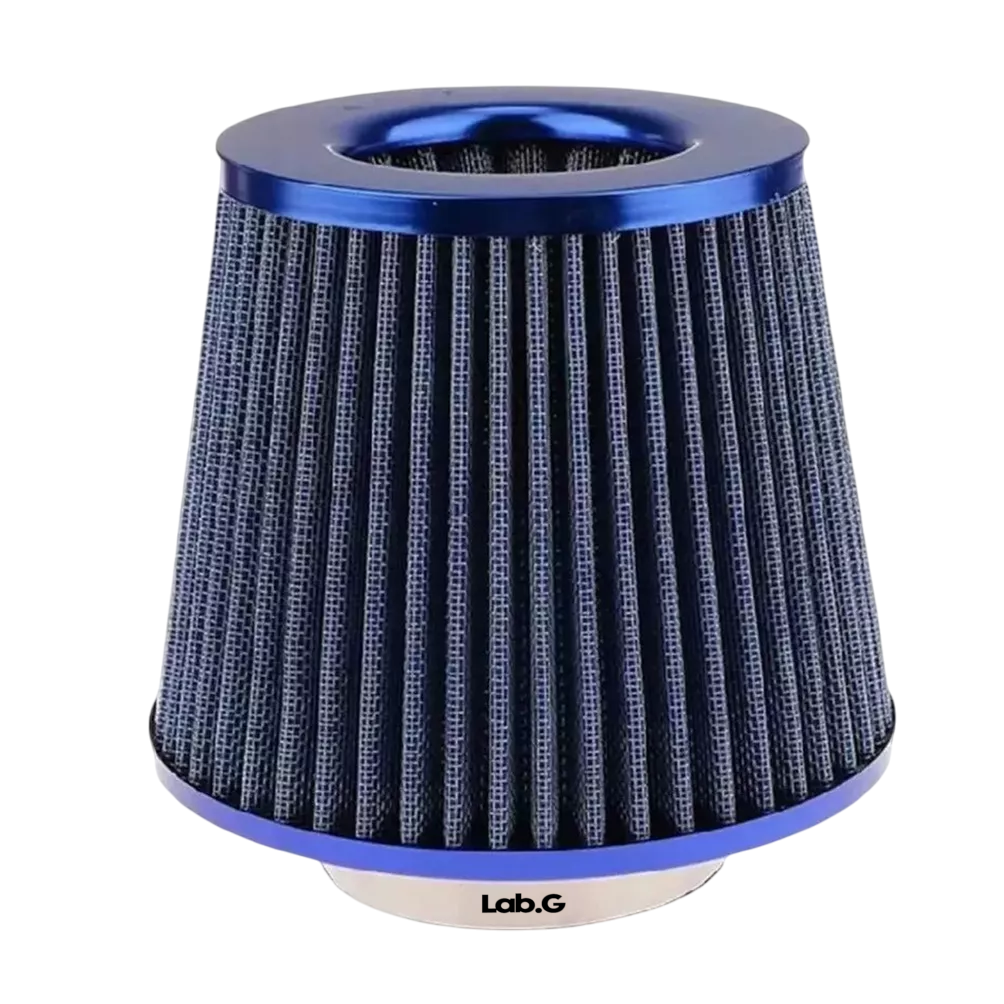Foto 6 pulgar | Filtro Lab.g De Alto Flujo Universal Y Tornado Turbina Para Auto Azul