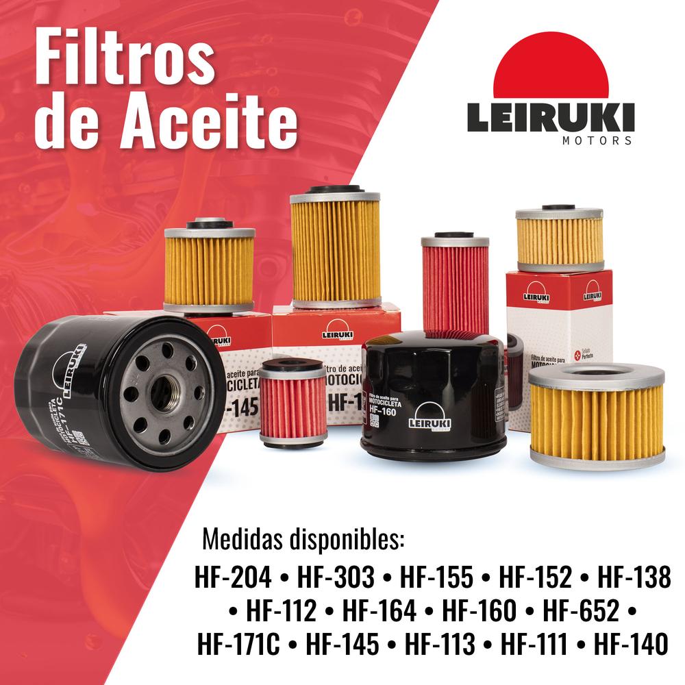 Foto 4 | Filtro De Aceite Hf-204 Moto Honda Yamaha Kawasaki Leiruki