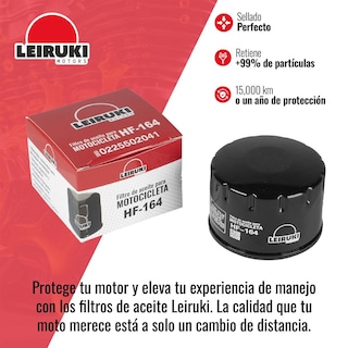 Foto 3 | Filtro Aceite Hf-164 Moto Bmw R18 K1600 C400 C650 Leiruki