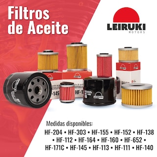 Foto 4 | Filtro Aceite Hf-113 Moto Honda Trx420 Kawasaki Leiruki