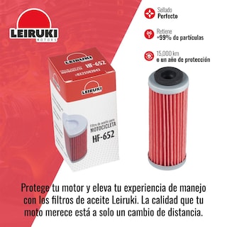 Foto 3 | Filtro Aceite Hf-652 Moto Husqvarna Fc250 Ktm250 Leiruki